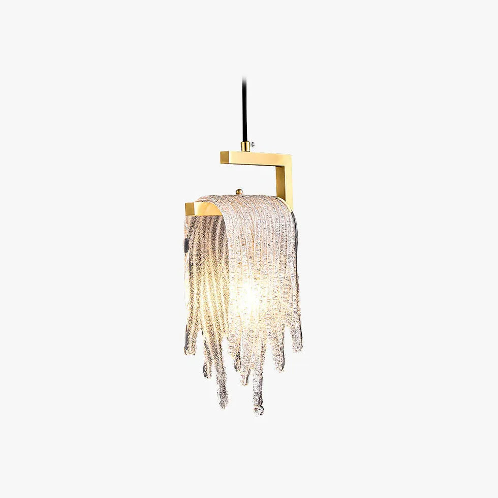 Light Single Pendant For Bedroom Kristy Crystal Led