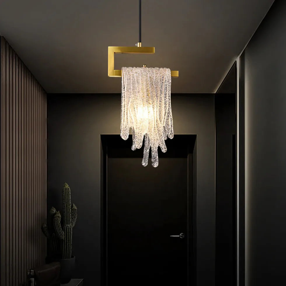 Light Single Pendant For Bedroom Kristy Crystal Led