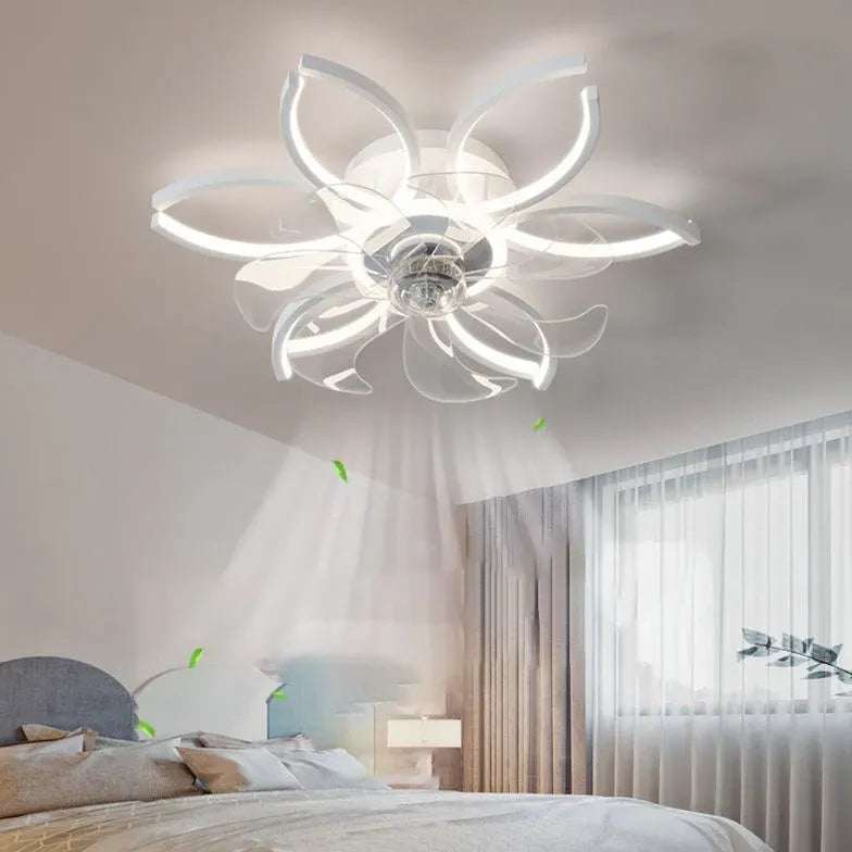 Ceiling Fan With Light For Bedroom Lacey Metal Ip20