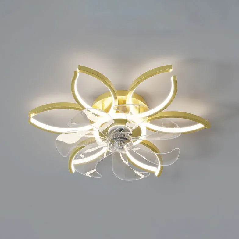 Ceiling Fan With Light For Bedroom Lacey Metal Ip20