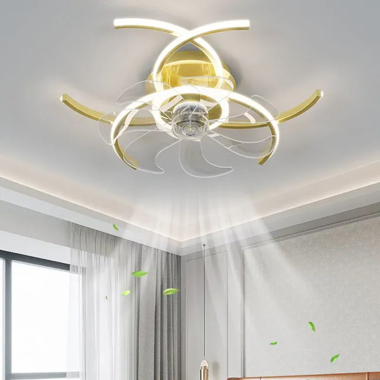 Ceiling Fan With Light For Bedroom Lacey Metal Ip20