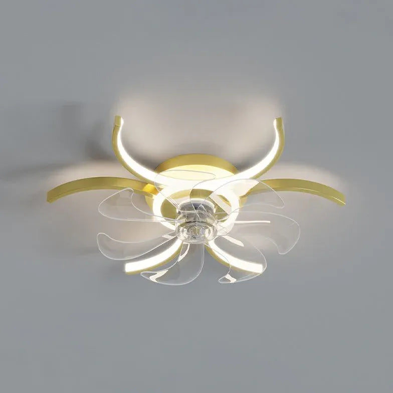 Ceiling Fan With Light For Bedroom Lacey Metal Ip20