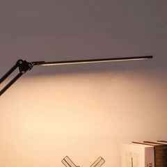 Modern Reading Lamp - Led Folding Long Arm Metal Clamp Desk Reading