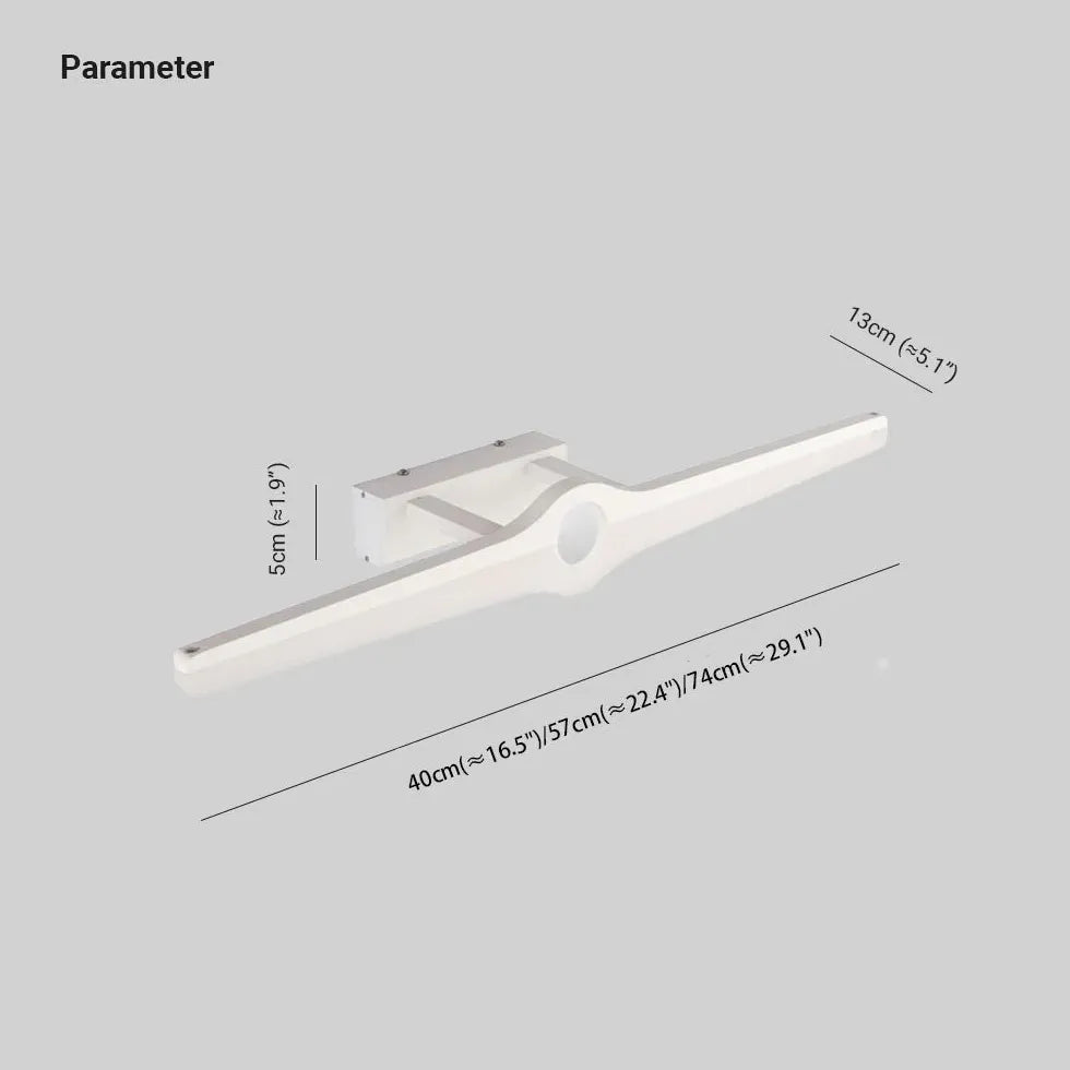 Moderne Wandleuchten LED Minimalistische Weiße Beleuchtung