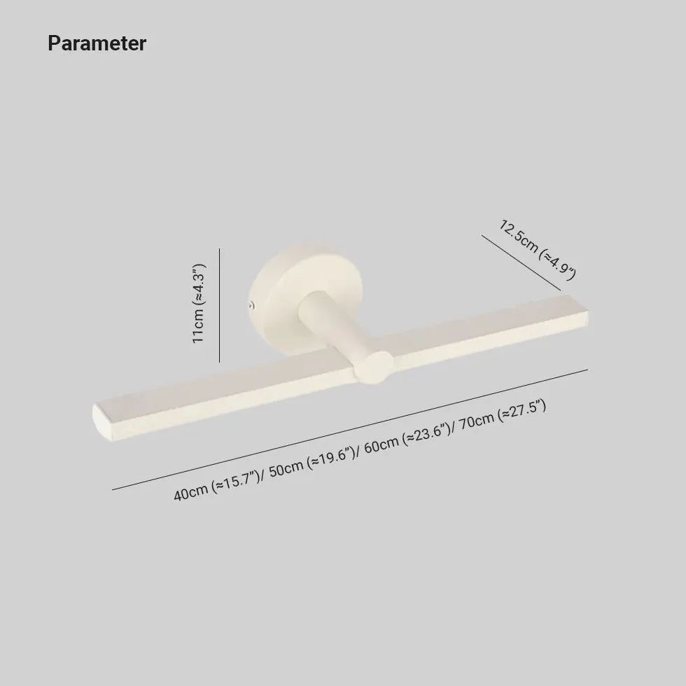 Wandleuchte weiß LED im nordischen drehbaren Design