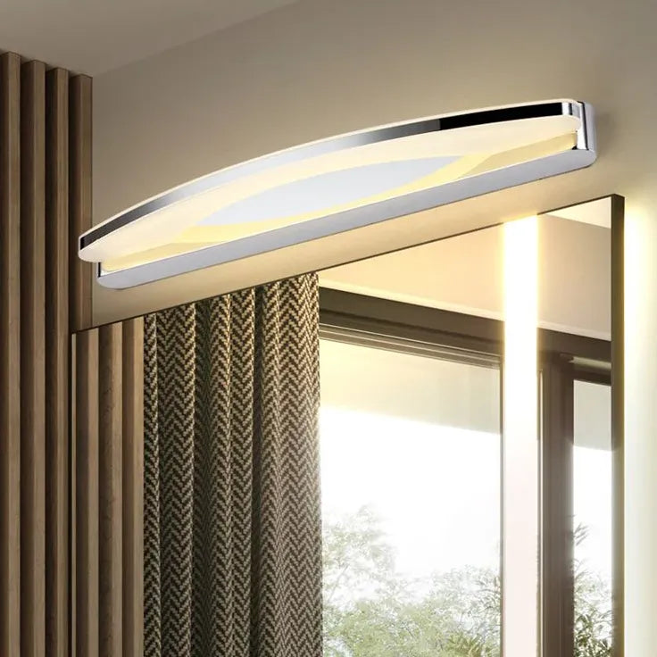 Mirror Light For Bathroom Oval Leigh Metal Led Ip44