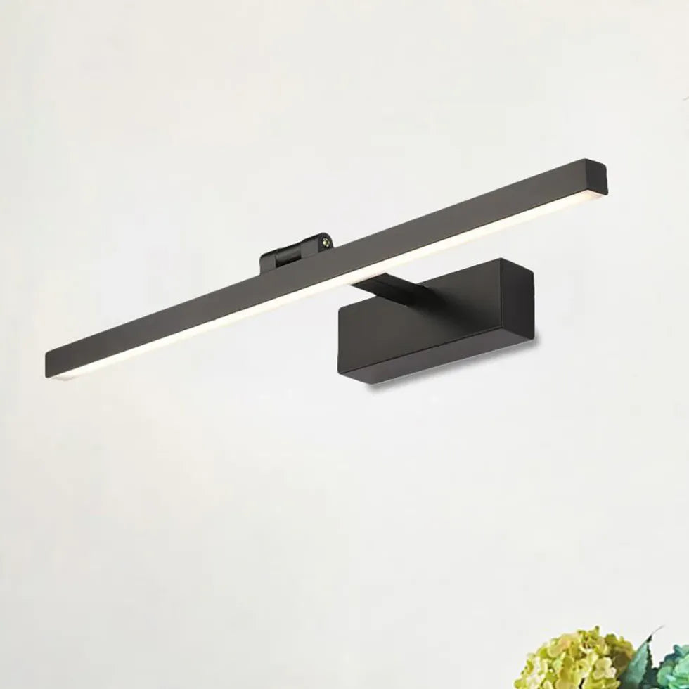 Black Picture Light For Bedroom Leigh Metal Led Ip44 3 Luminous Colour Switchable