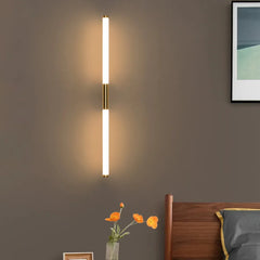 LED Wandleuchte Wohnzimmer schlicht modernes Design