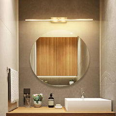 Mirror Light For Bathroom Linear Leigh Metal & Acrylic Ip44