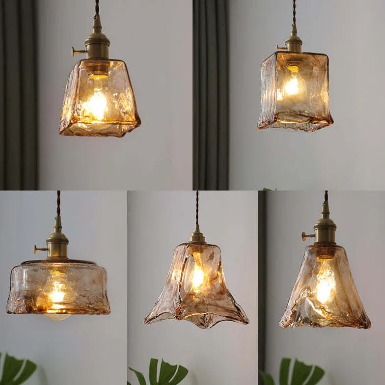 Light Single Pendant For Bedroom Levy Metal & Glass Ip20