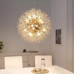 Gold Chandelier For Bedroom Modern Acrylic