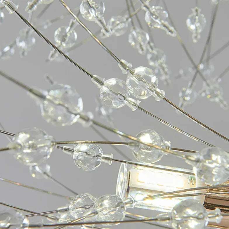 Gold Chandelier For Bedroom Lili Metal & Crystal Warm White