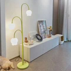 Floor Lamp For Bedroom Lily Metal & Glass Plug Led Ip20