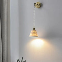 Single Arm Wall Light For Bedroom Cone Lottie Metal Ip20