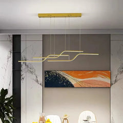 Statement Pendant Light For Living Room Louise Metal