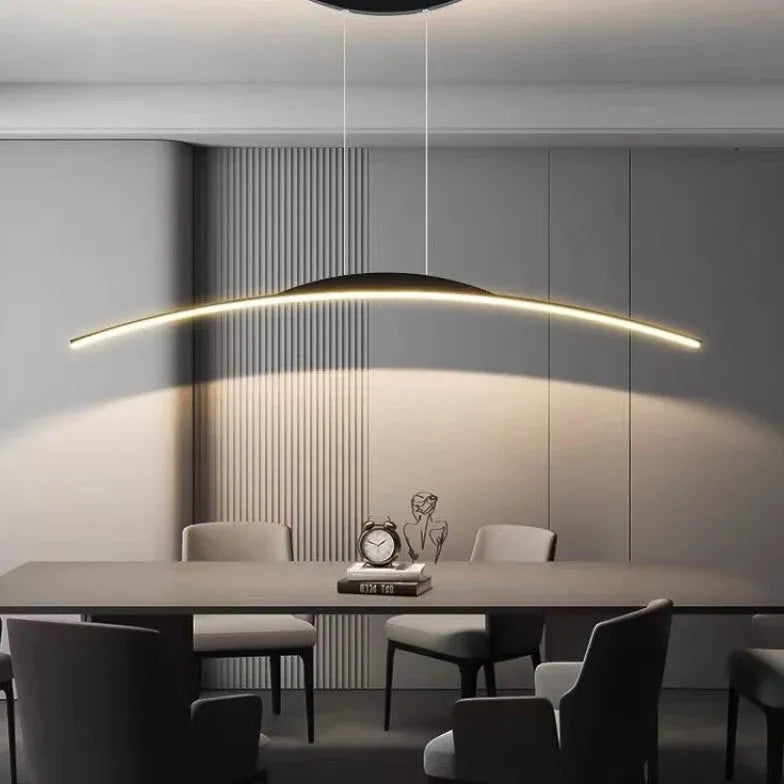 Bar Pendant Light For Office Linear Modern Metal