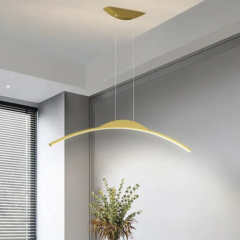 Bar Pendant Light For Office Linear Modern Metal