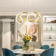 Statement Pendant Light For Bedroom Cone Louise Metal & Silicon Warm White