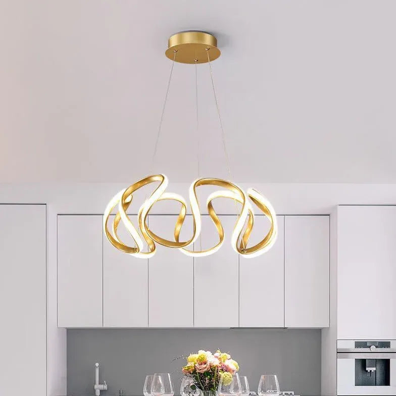 Statement Pendant Light For Bedroom Cone Louise Metal & Silicon Warm White