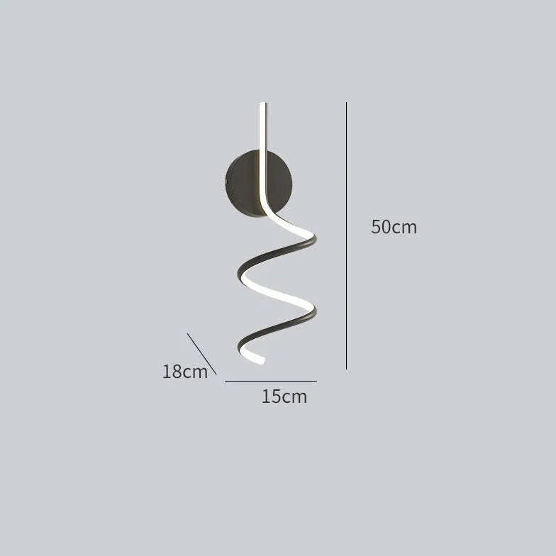 wandleuchte flach weiß Minimalistische moderne Linienführung