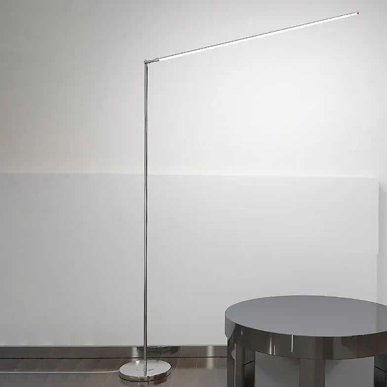 Floor Lamp For Living Room Linear Edge Metal & Acrylic Led Strip Ip20