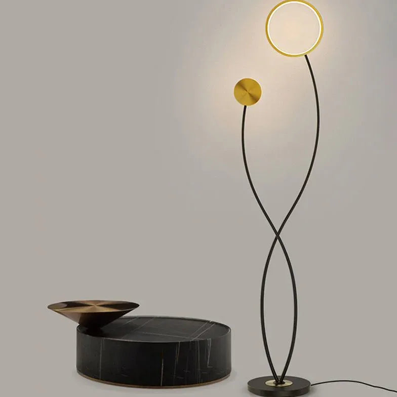 Floor Lamp For Children's Room Louise Metal & Acrylic Plug Led