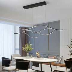 Bar Pendant Light For Office Modern Simplicity Metal Led