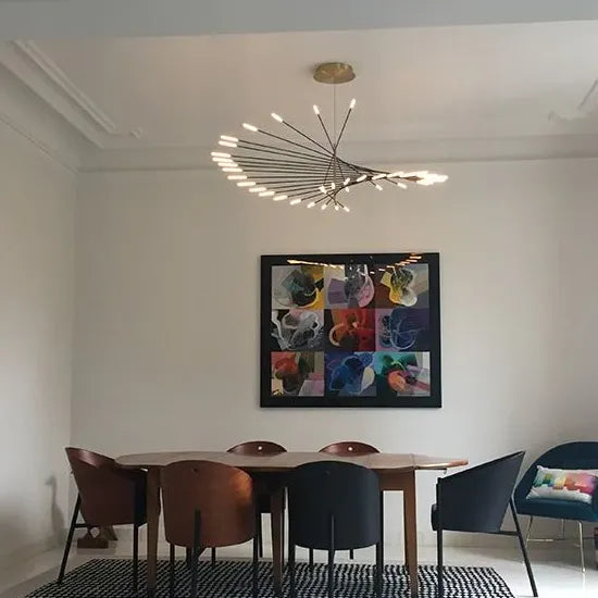 Moderne LED Deckenleuchten Wohnzimmer im nordischen Stil