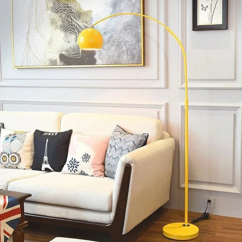 Floor Lamp For Bedroom Macaron Metal Ip20 Plug