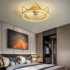 Ceiling Fan With Light For Bedroom Madina Metal Ip20 Led