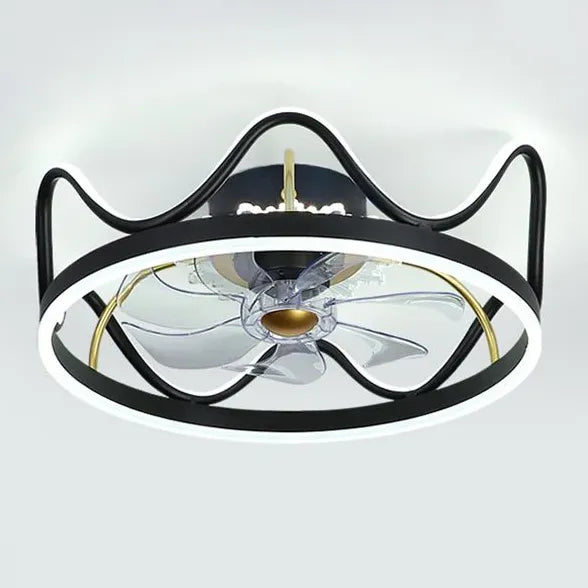 Ceiling Fan With Light For Bedroom Madina Metal Ip20 Led