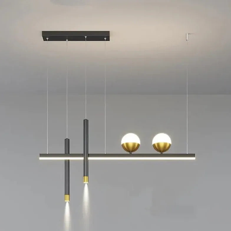 Statement Pendant Light For Living Room Modern Metal