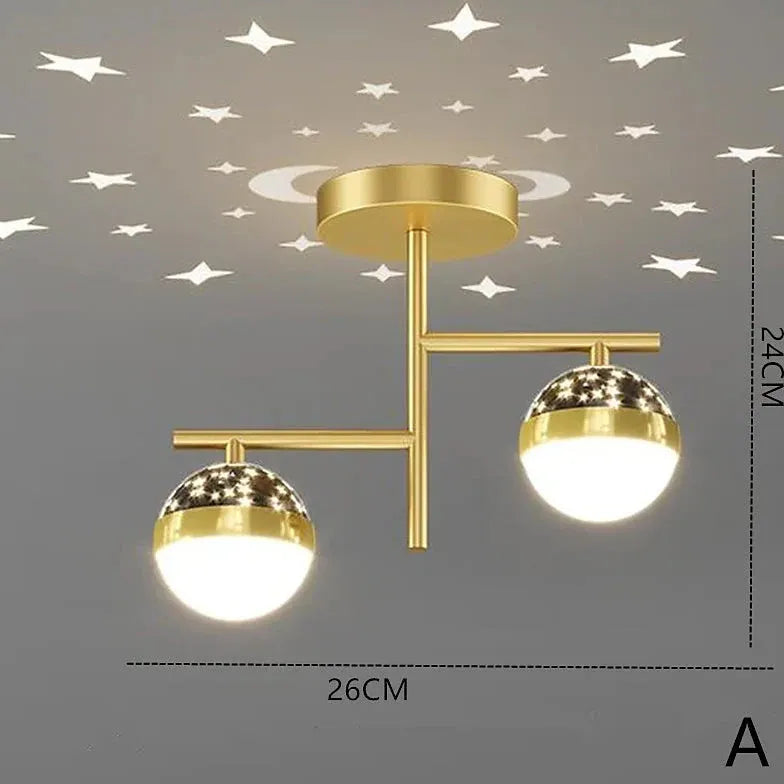 LED Deckenleuchte Sternenhimmel für luxuriöse Atmosphäre