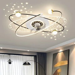 Ceiling Fan With Light For Bedroom Madina Metal Ip20