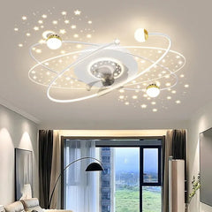 Ceiling Fan With Light For Bedroom Madina Metal Ip20