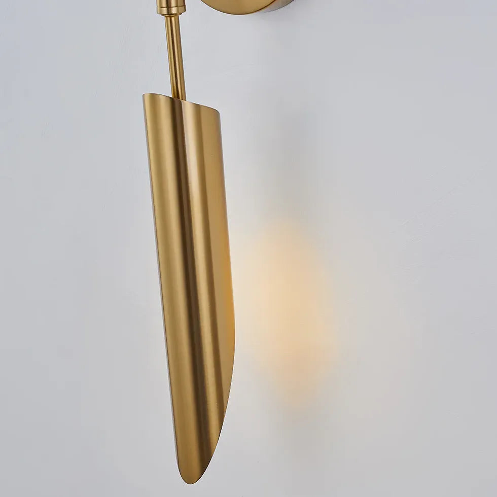 wandleuchte gold ohne stromanschluss nordisch minimalistisch elegant