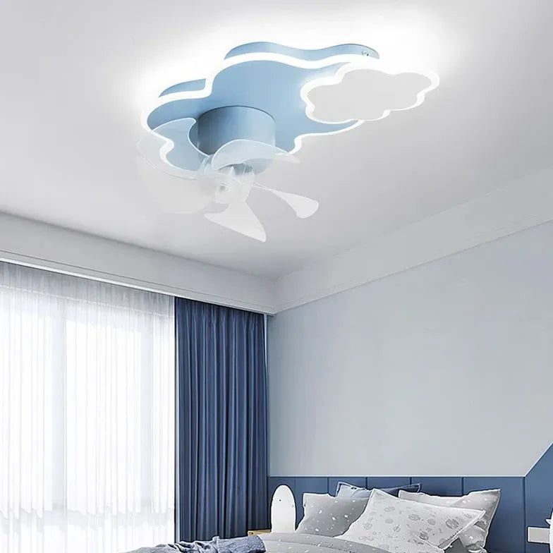 Ceiling Fan With Light For Bedroom Minori Metal Led Dimmable