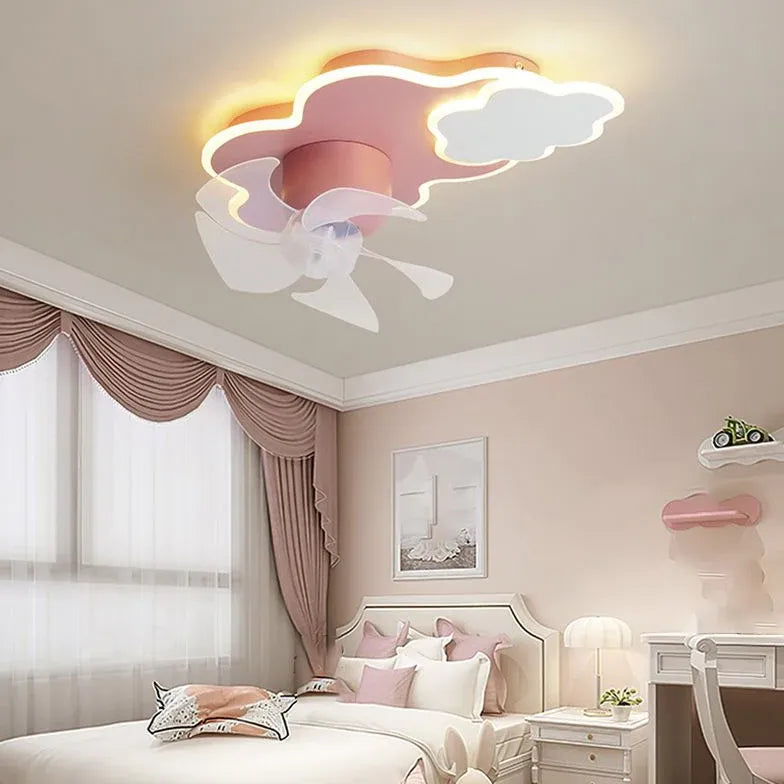 Ceiling Fan With Light For Bedroom Minori Metal Led Dimmable