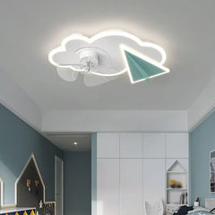 Ceiling Fan With Light For Bedroom Minori Acrylic