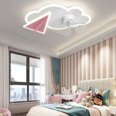 Ceiling Fan With Light For Bedroom Minori Acrylic