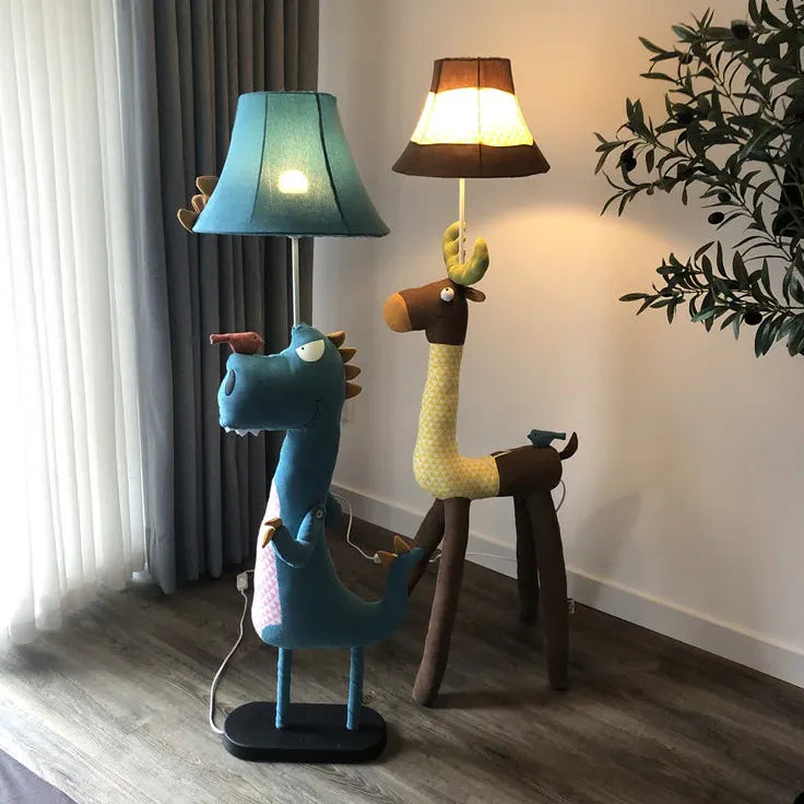 Floor Lamp For Bedroom Minori Metal & Fabric Plug Ip20