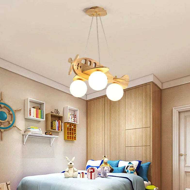 Statement Pendant Light For Bedroom Minori Wood Ip20 Led