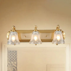 Gold Multi Arm Wall Light For Bathroom Felicie Metal Ip44