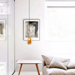 Light Single Pendant Glass Warm White