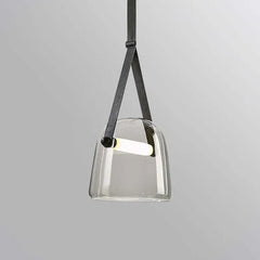 White Coloured Glass Pendant Light For Bedroom Cairns Glass Ip20