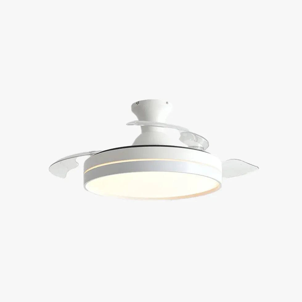 Ceiling Fan With Light For Bedroom Morandi Metal Dimmable Ip20