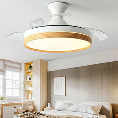 Ceiling Fan With Light For Bedroom Morandi Metal Dimmable Ip20