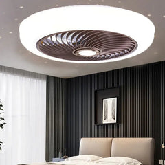 Ceiling Fan With Light For Bedroom Morandi Acrylic Dimmable Ip20