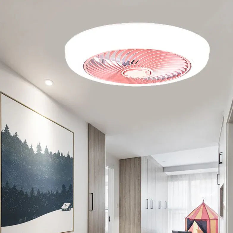 Ceiling Fan With Light For Bedroom Morandi Acrylic Dimmable Ip20