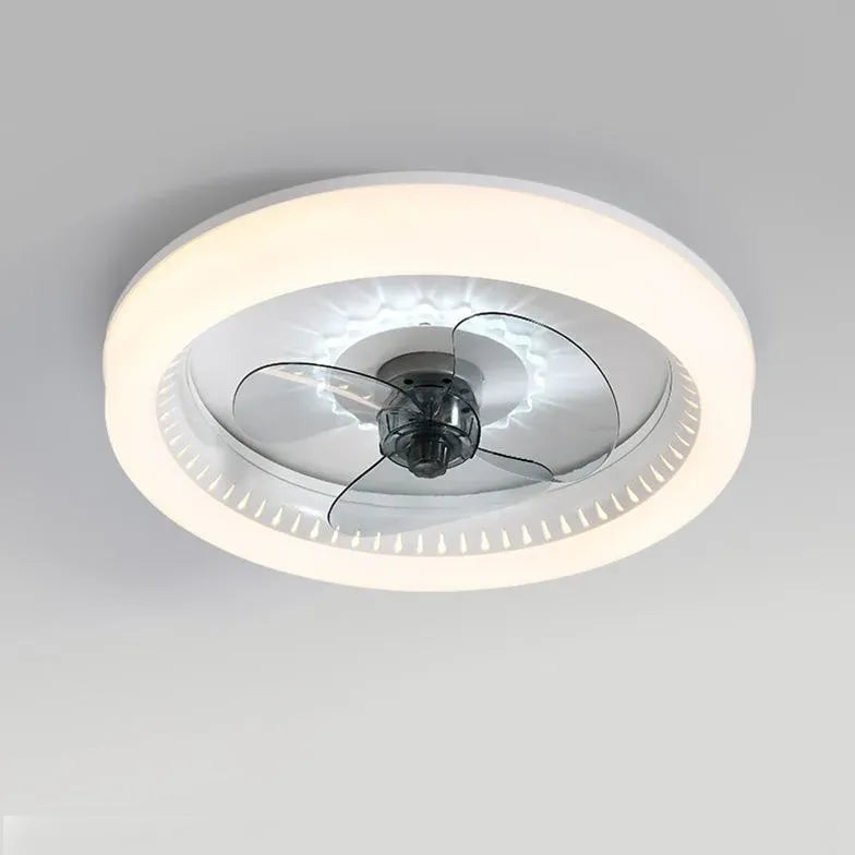 Ceiling Fan With Light For Bedroom Morandi Acrylic Led Ip20